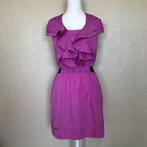 RACHEL Rachel Roy Ruffle Sleeveless Dress